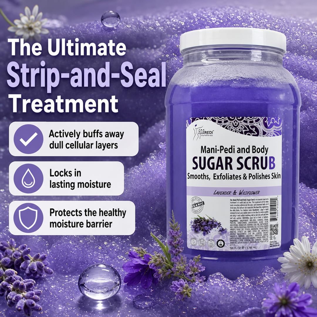 SPA REDI Sugar Body Scrub - Exfoliating &amp; Moisturizing for Smooth, Fresh Skin - Beauty Market Online