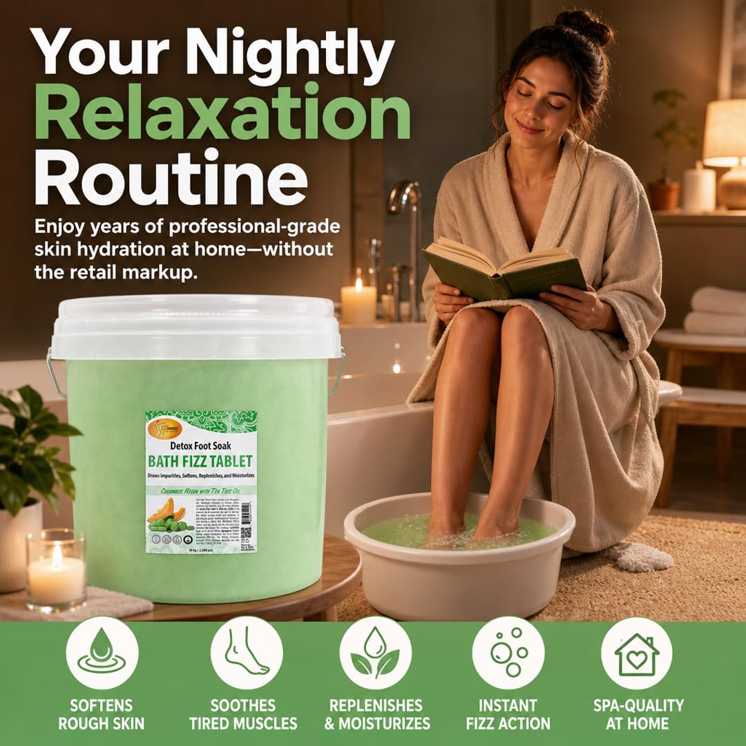 SPA REDI Bath Fizz Tablets - Relaxing Aromatherapy in Various Scents