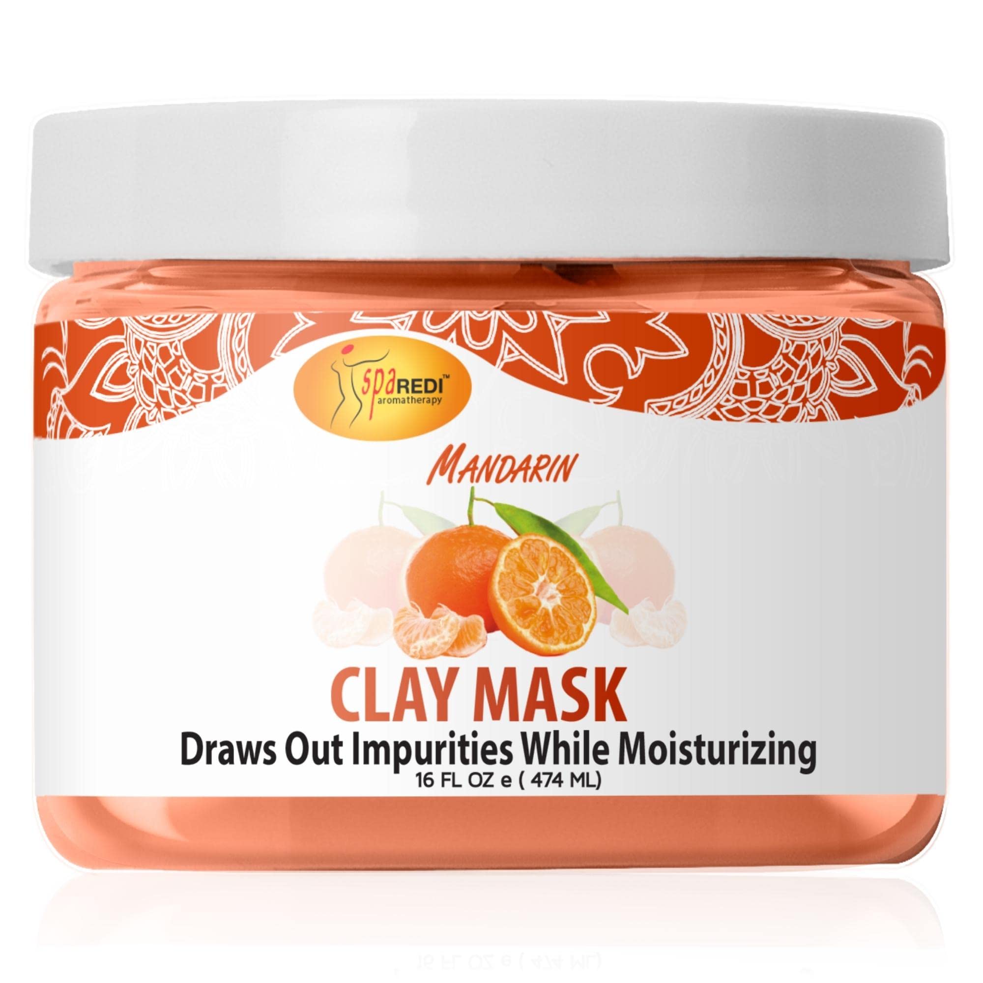 SPA REDI Clay Mask - Detoxifying, Hydrating &amp; Pore Purifying for Body and Pedicure - Beauty Market Online