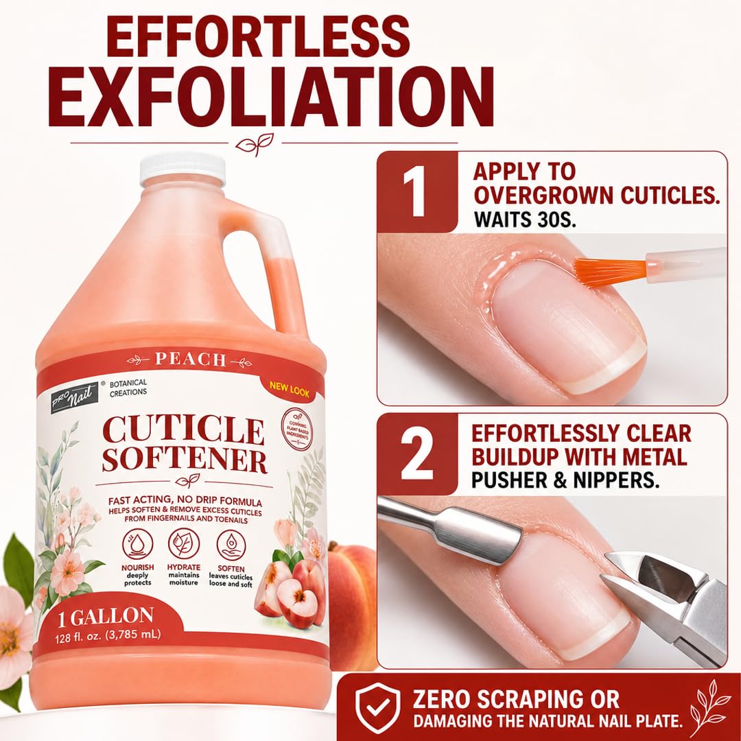 PRO NAIL Cuticle Remover Liquid with Panthenol and Amino Acids