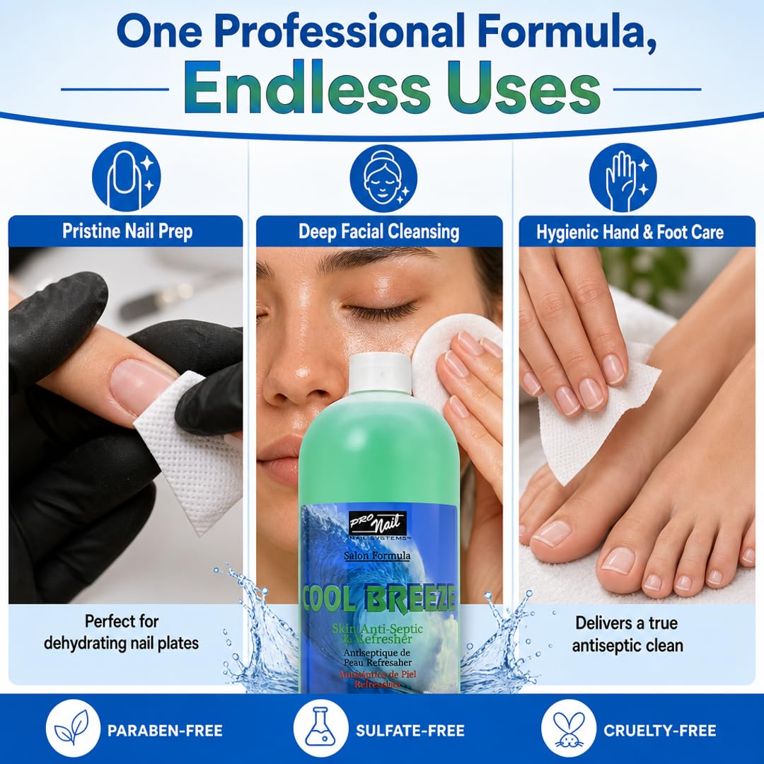 PRO NAIL Pure Acetone Nail Polish Remover 32 oz
