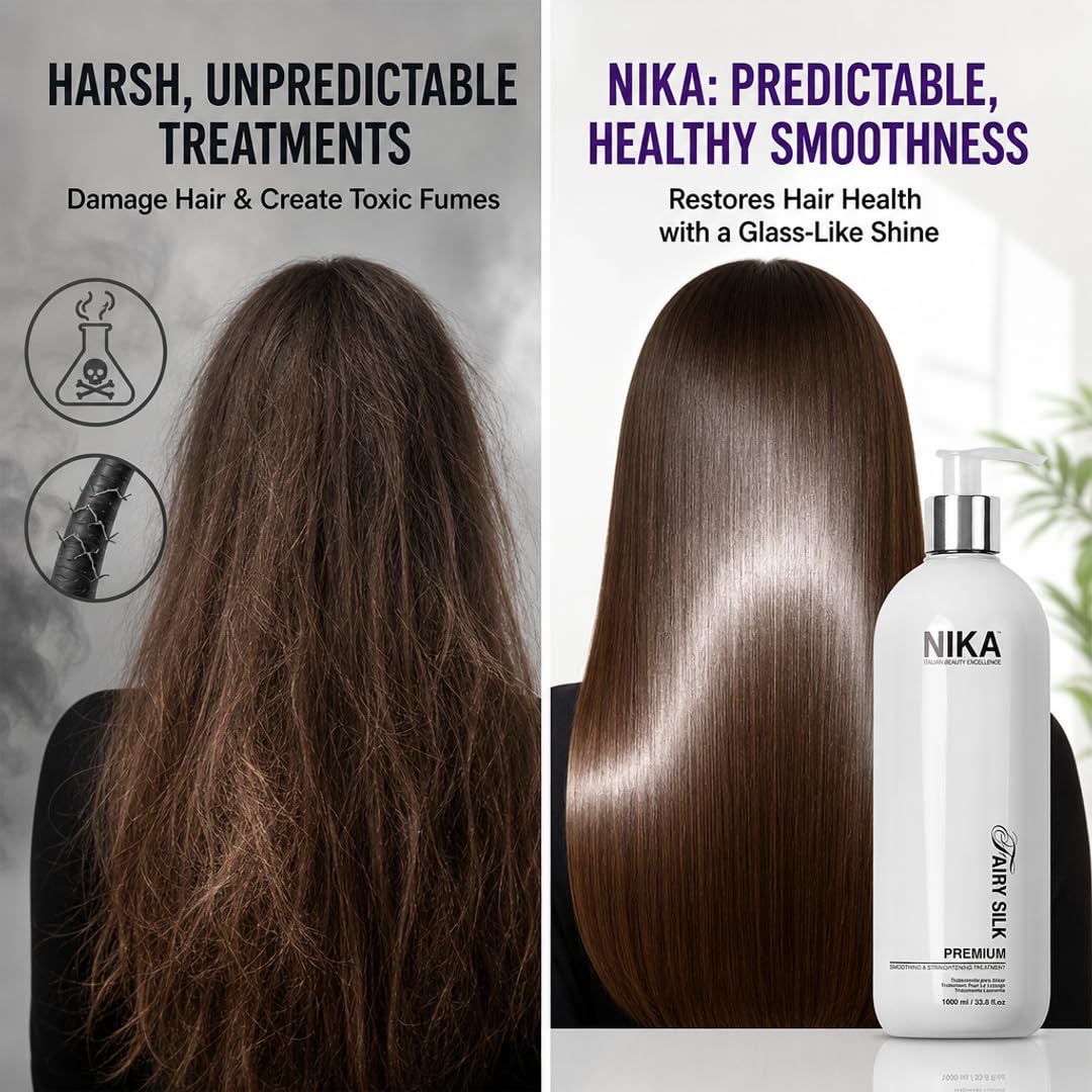 NIKA Keratin Smoothing Treatment 33.8 oz formaldehyde-free