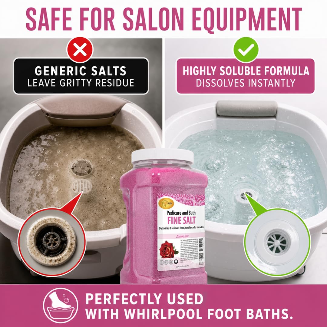 SPA REDI Detox Foot Soak - Hydrates &amp; Softens Feet with Dead Sea Salts
