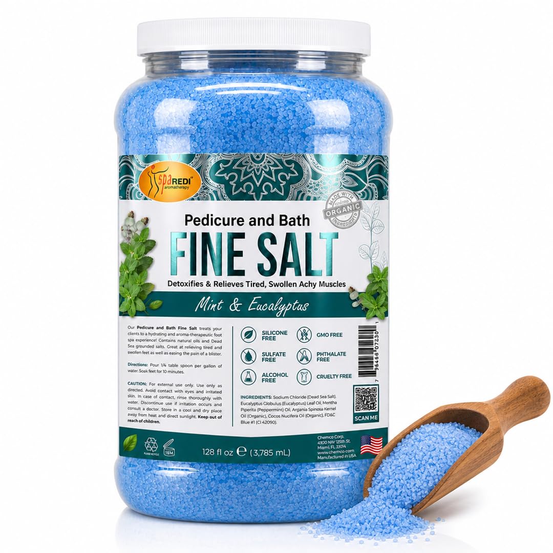 SPA REDI Detox Foot Soak - Hydrates &amp; Softens Feet with Dead Sea Salts - Beauty Market Online
