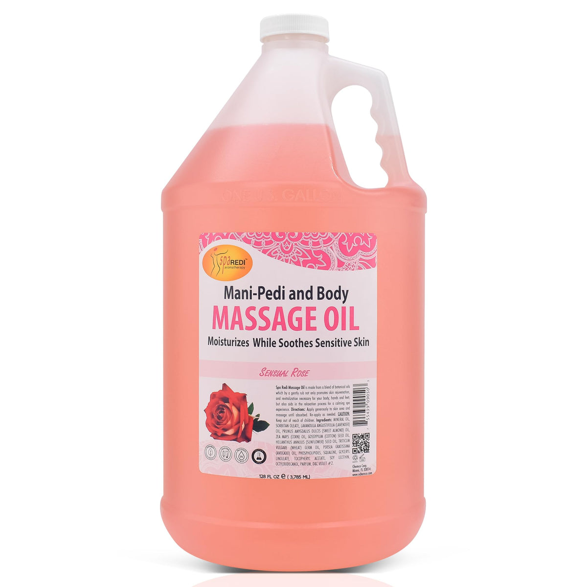 SPA REDI Massage Oil - Soothing Relief for Sore Muscles & Hydrated Skin