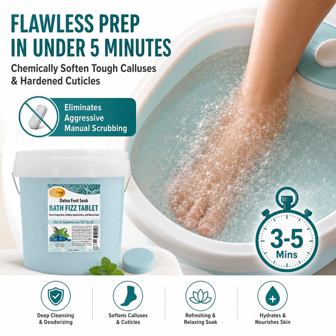 SPA REDI Bath Fizz Tablets - Relaxing Aromatherapy in Various Scents