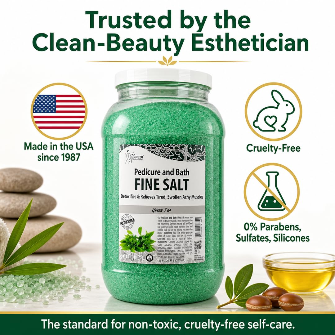 SPA REDI Detox Foot Soak - Hydrates &amp; Softens Feet with Dead Sea Salts