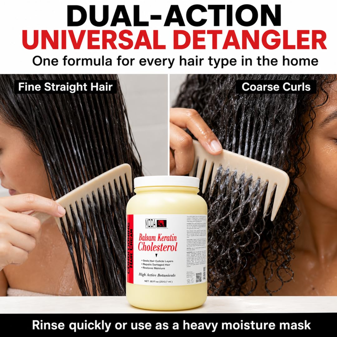 MODA - Balsam Keratin Cholesterol - Strengthens and Revitalizes Hair
