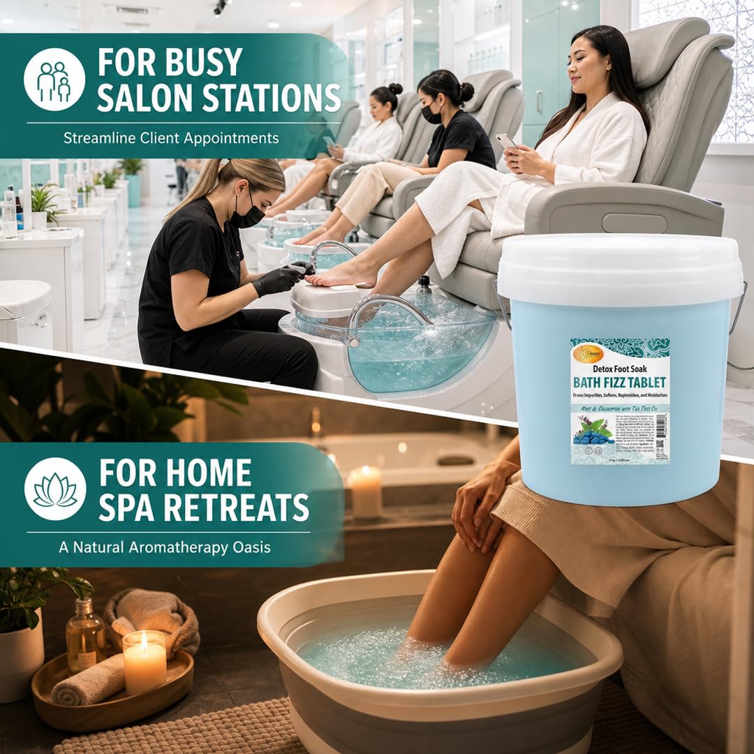 SPA REDI Bath Fizz Tablets - Relaxing Aromatherapy in Various Scents