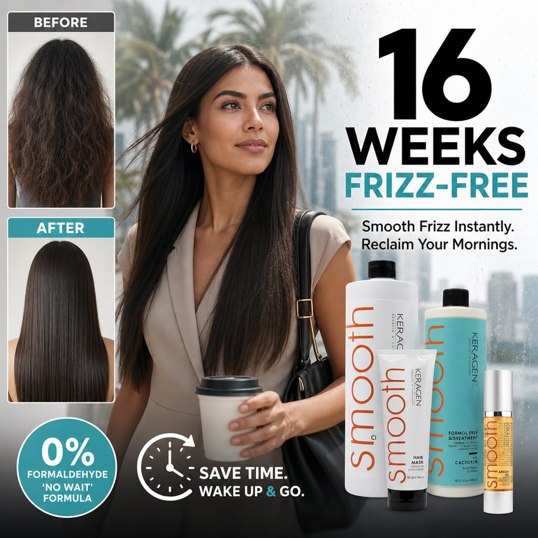 KERAGEN Hair Care Duo: KERAGEN Keratin Treatment &amp; Shampoo - Beauty Market Online