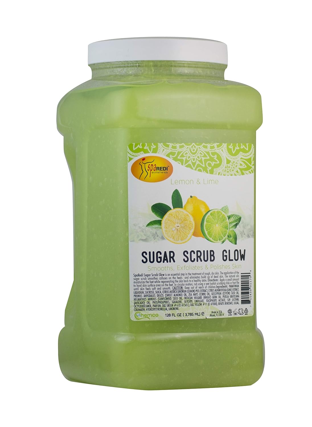 SPA REDI Sugar Body Scrub - Exfoliating &amp; Moisturizing for Smooth, Fresh Skin - 16 Oz to 5 Gal - Beauty Market Online