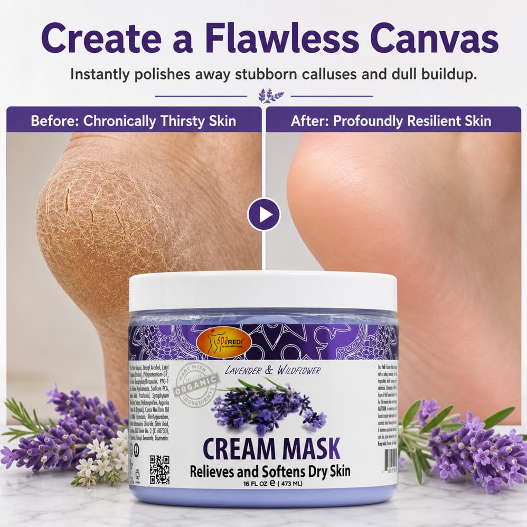 SPA REDI Body and Foot Cream Mask