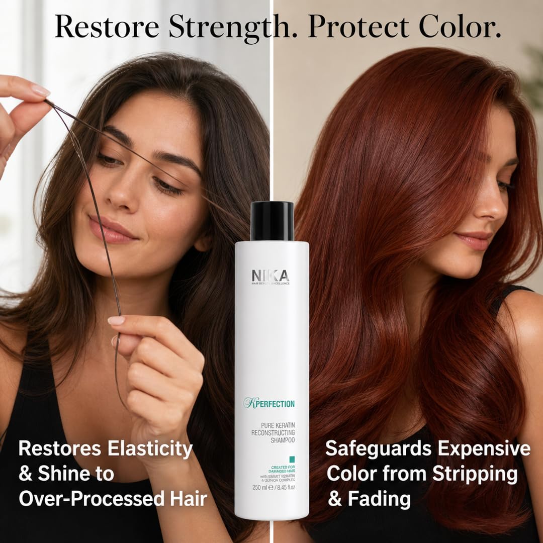 NIKA Fairy Silk Reconstructing Shampoo 8.5 fl oz