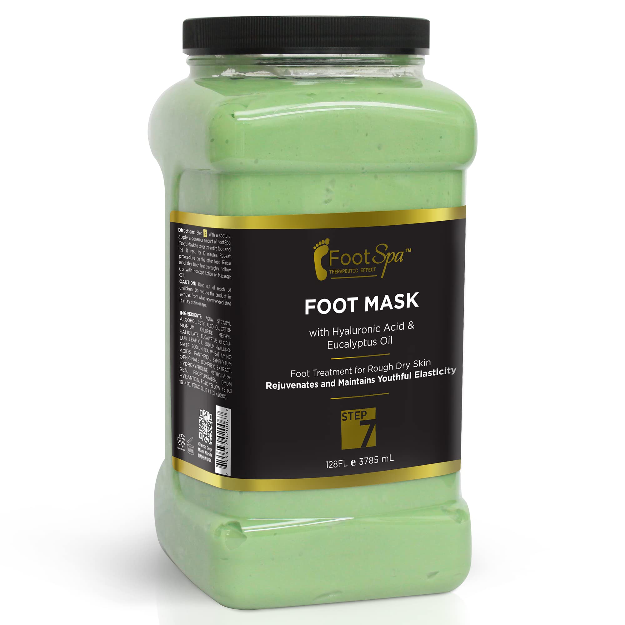 FOOT SPA Cream Mask – Hydrating Foot &amp; Body Massage with Peppermint &amp; Eucalyptus Oil – Refreshes Tired Feet - Beauty Market Online