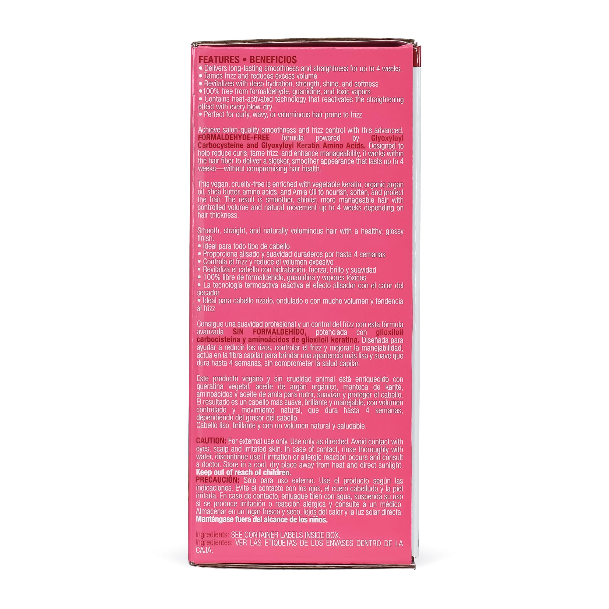 KERAGEN Smoothing Hair Treatment Kit – Frizz Control for Frizzy Hair | At-Home Use, No Flat Iron Required