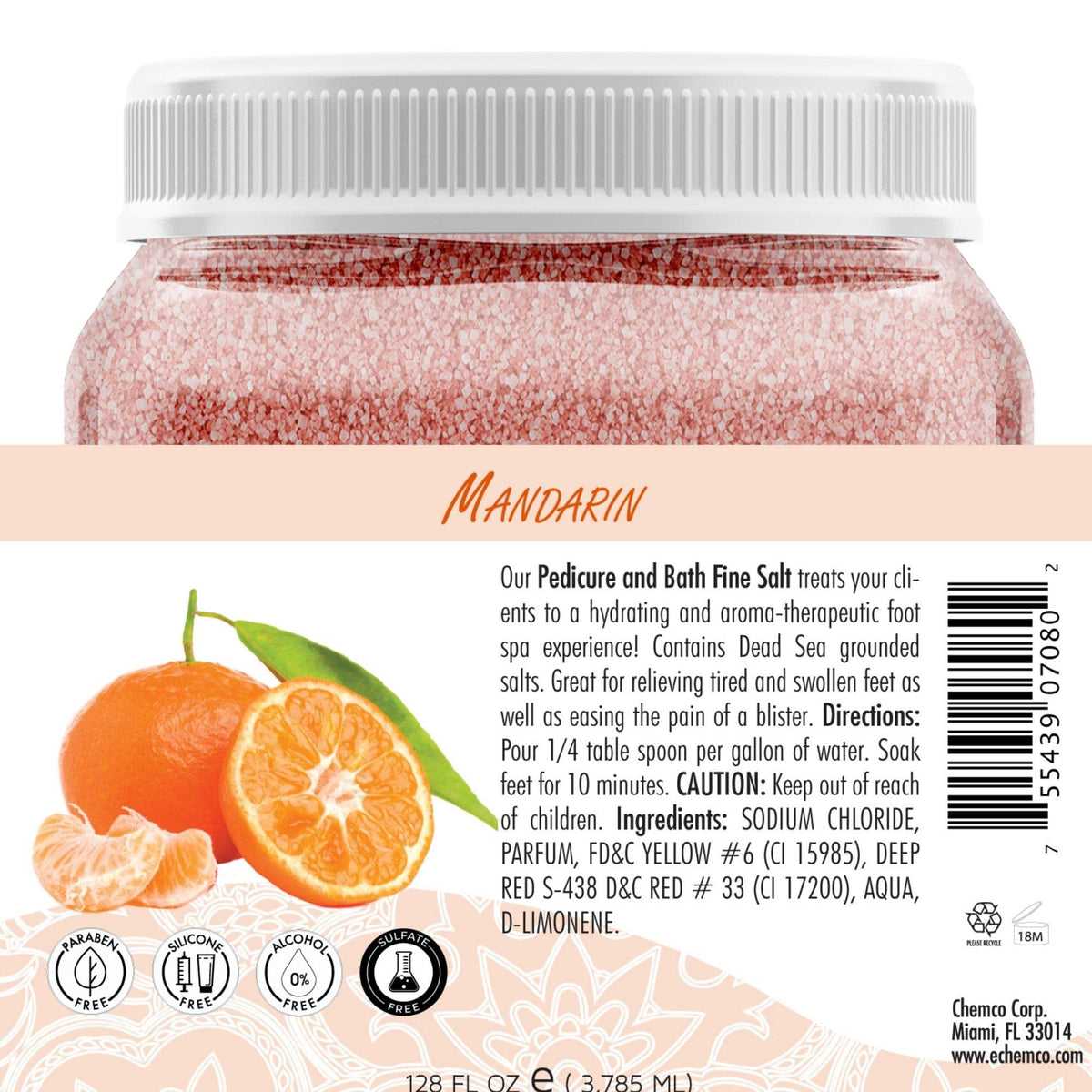 SPA REDI Detox Foot Soak - Hydrates &amp; Softens Feet with Dead Sea Salts