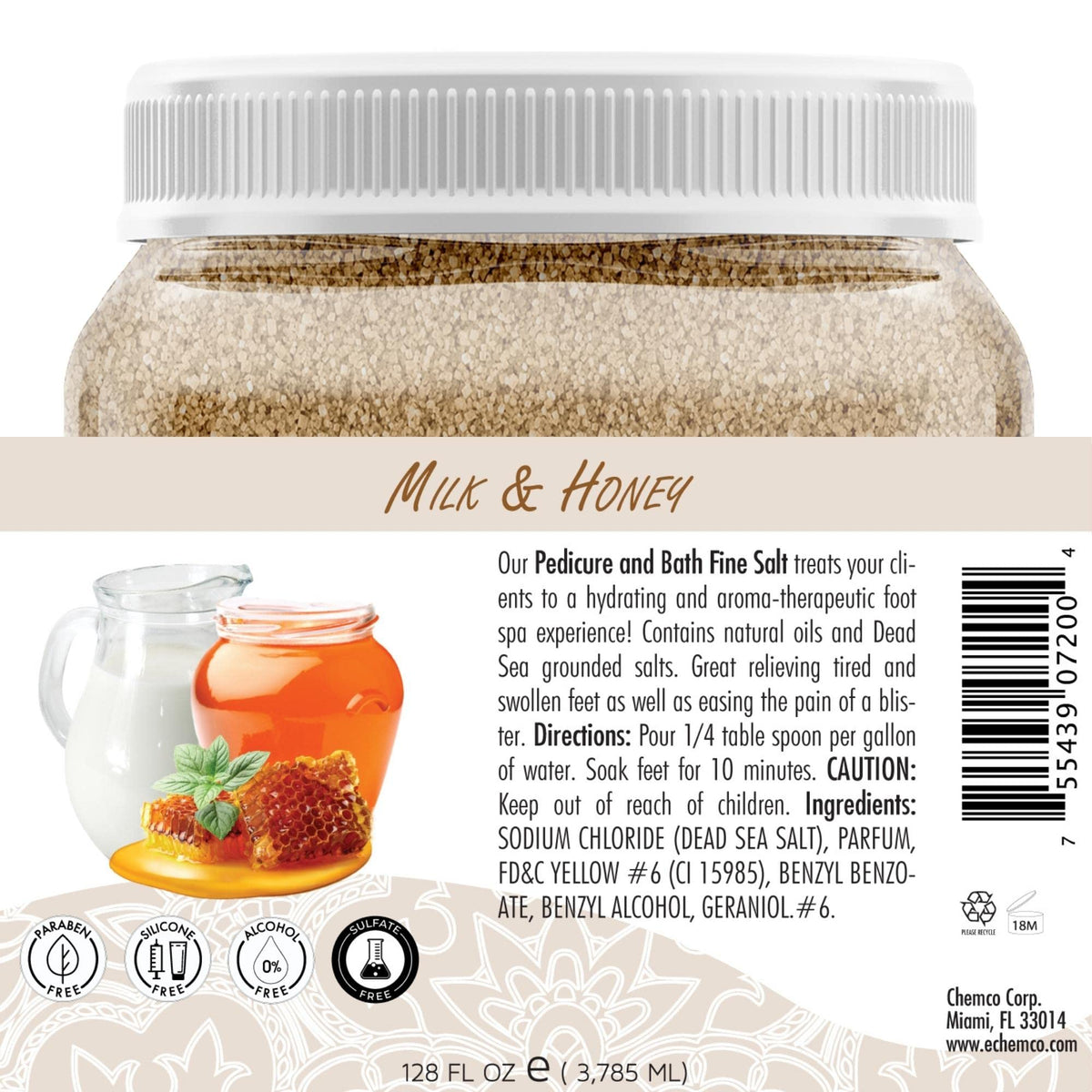 SPA REDI Detox Foot Soak - Hydrates &amp; Softens Feet with Dead Sea Salts