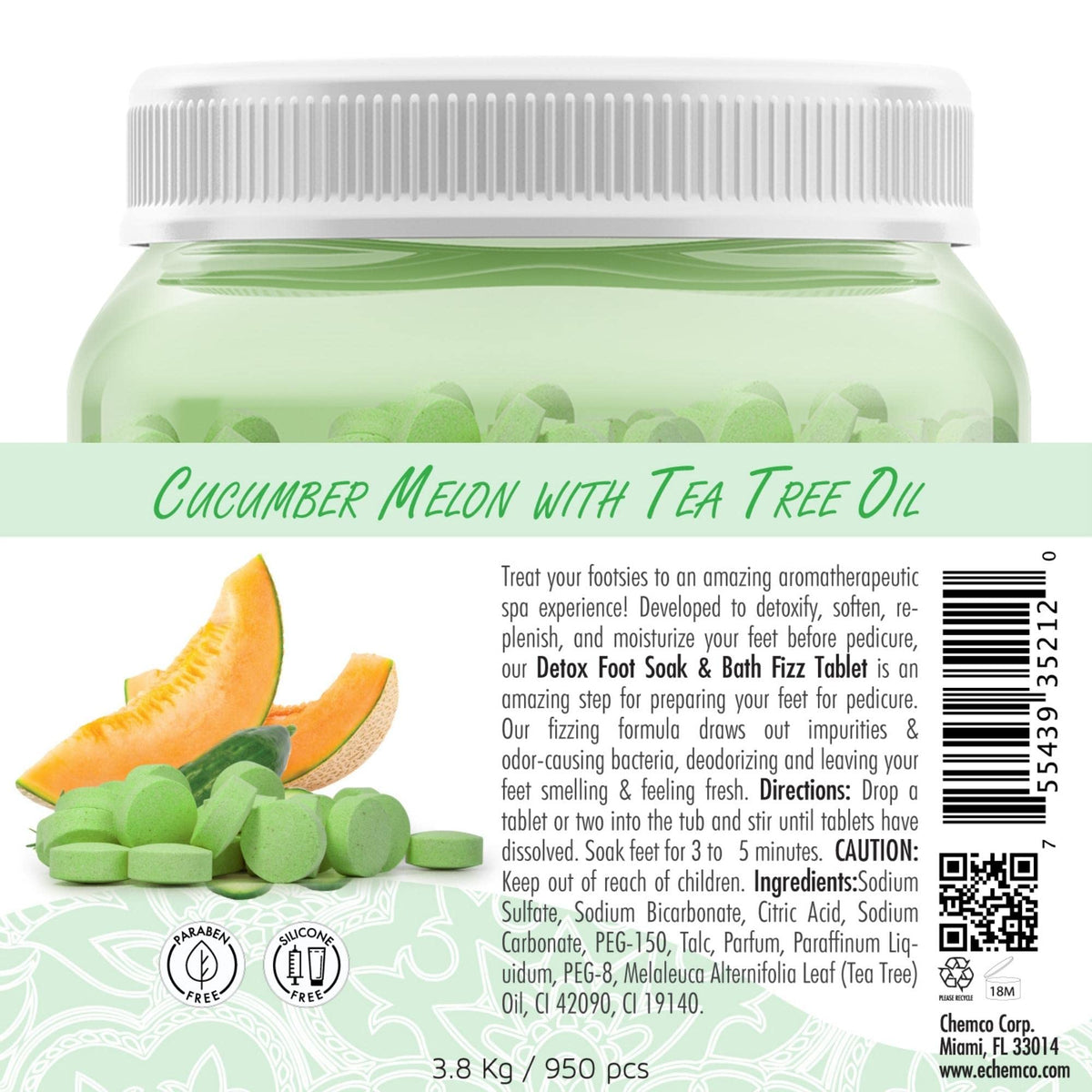 SPA REDI Bath Fizz Tablets - Relaxing Aromatherapy in Various Scents