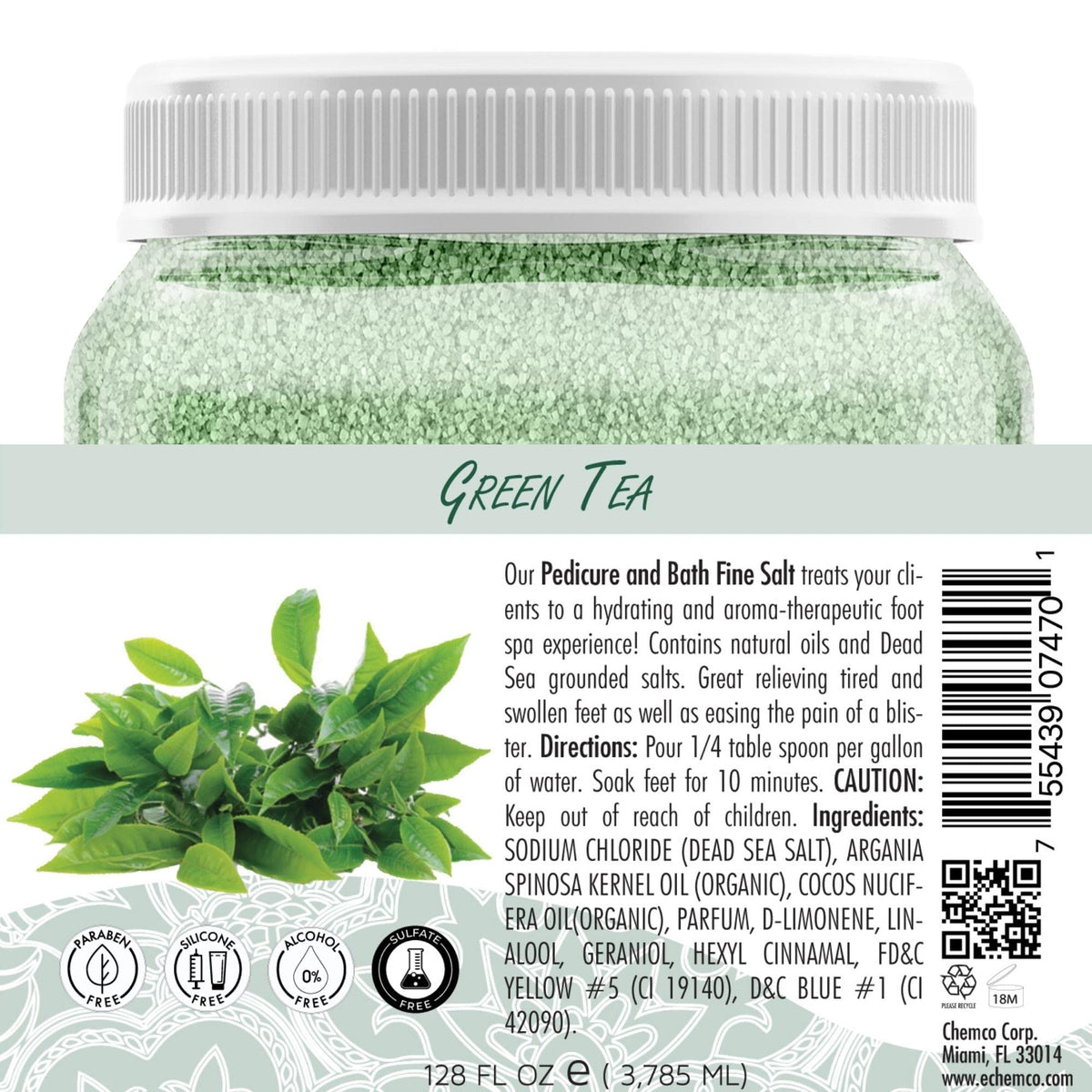 SPA REDI Detox Foot Soak - Hydrates &amp; Softens Feet with Dead Sea Salts
