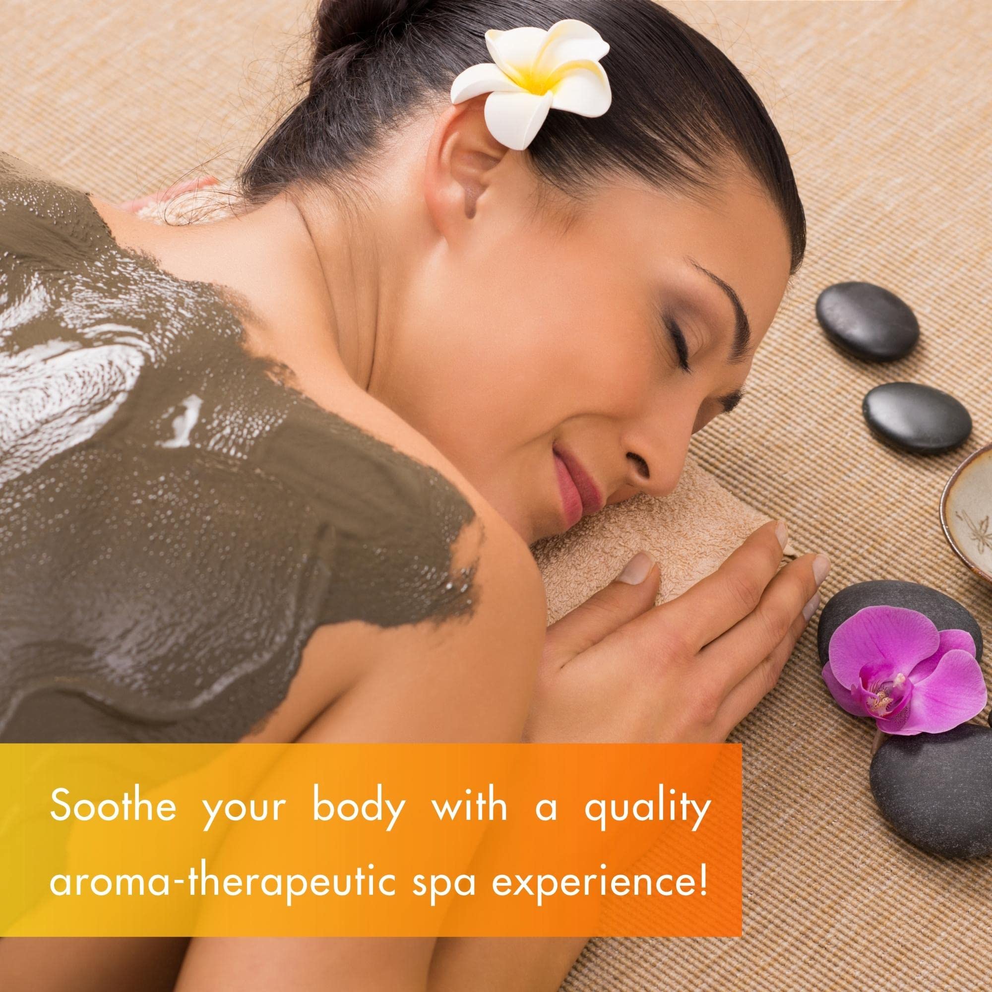 SPA REDI Clay Mask - Detoxifying, Hydrating &amp; Pore Purifying for Body and Pedicure