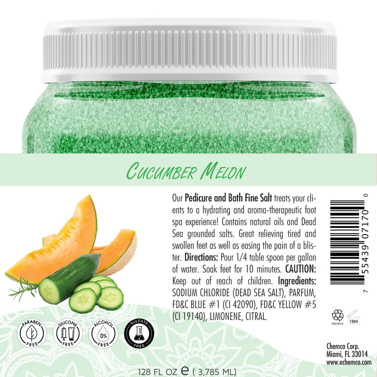 SPA REDI Detox Foot Soak - Hydrates &amp; Softens Feet with Dead Sea Salts