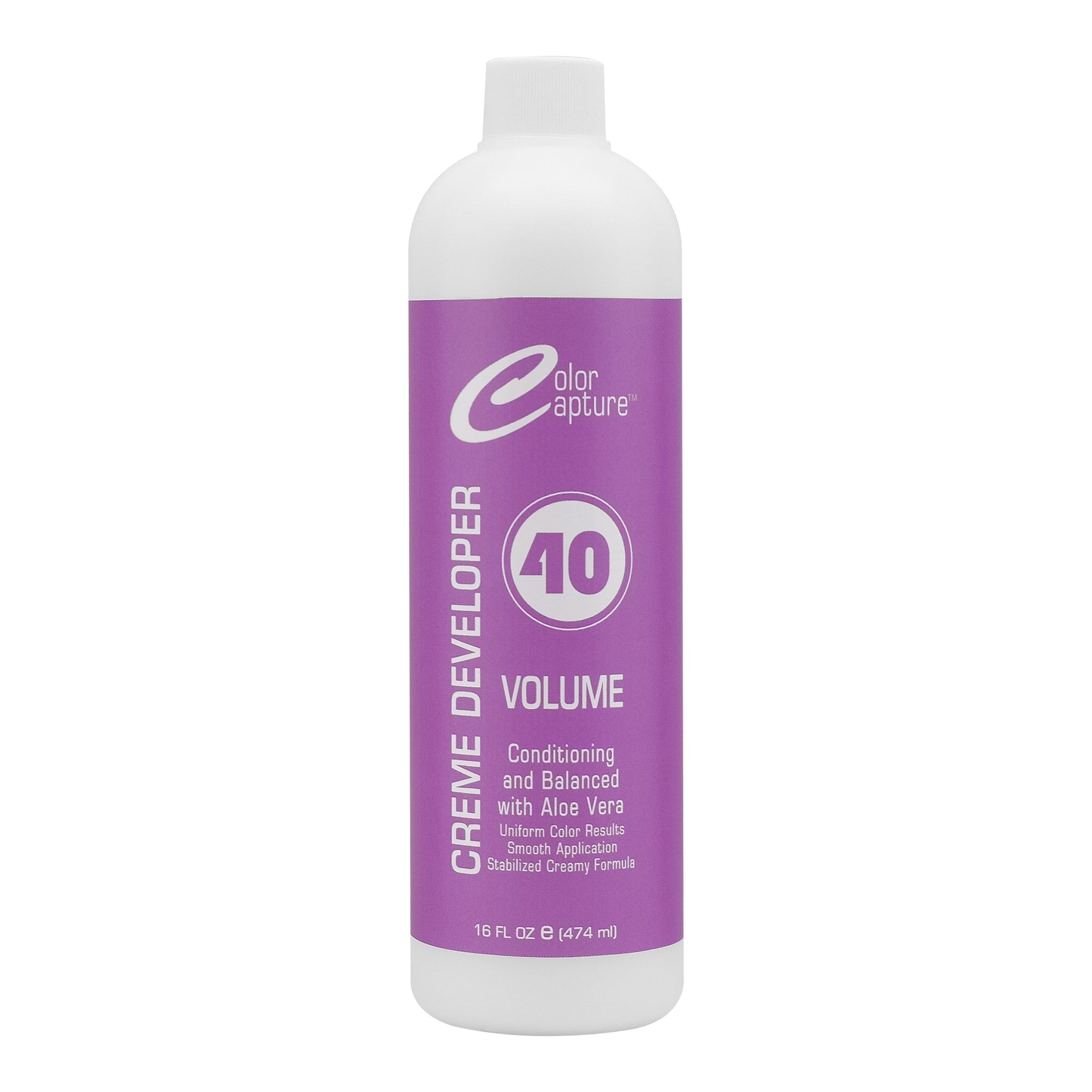 COLOR CAPTURE - Cream Developer, Hair Color Enhancer - Provides Consistent, Vibrant Results for Professional Coloring