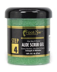 FOOT SPA - Exfoliating Scrub Gel with Aloe Vera & Salicylic Acid - Polishes, Smooths & Moisturizes Skin - 16 Oz