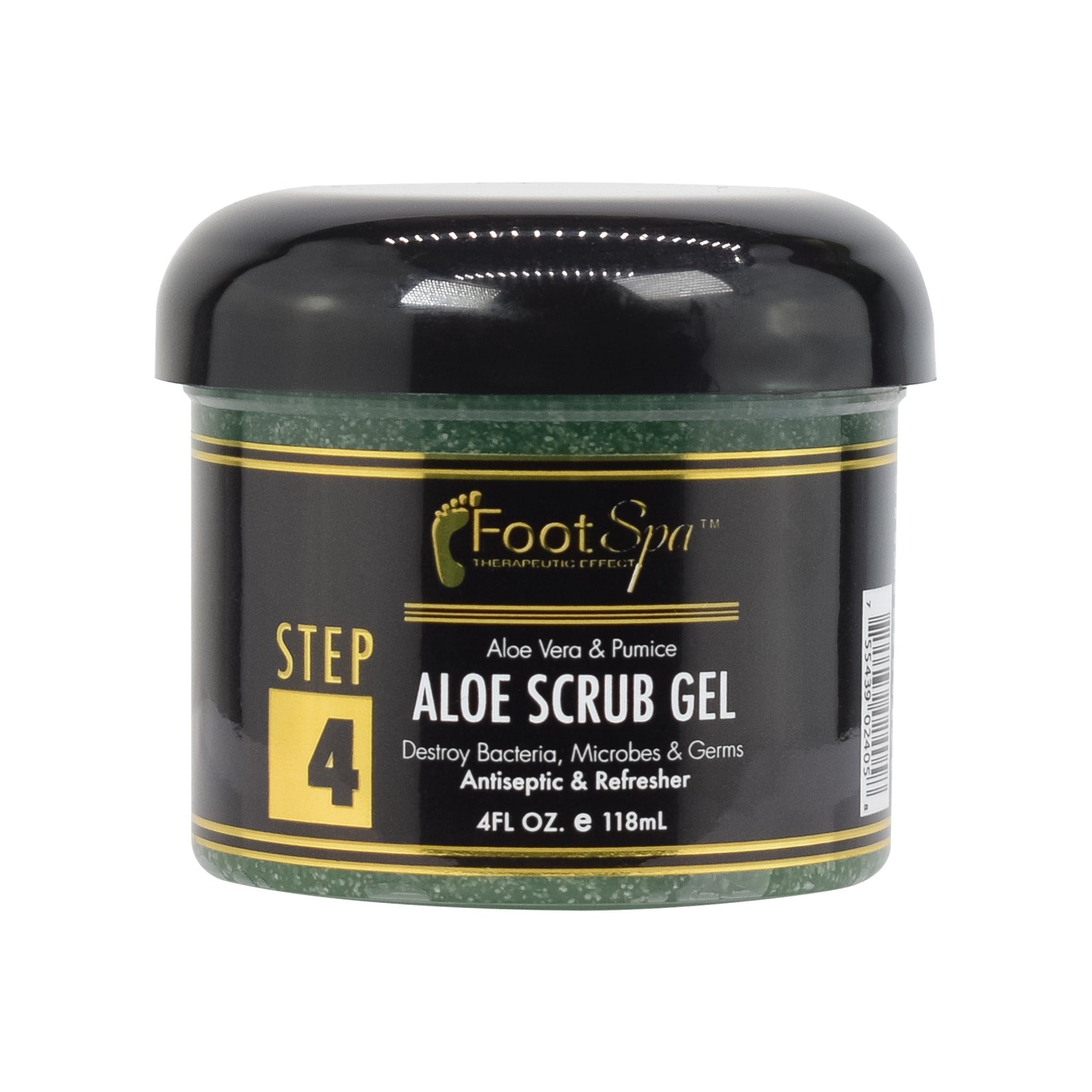 FOOT SPA - Exfoliating Scrub Gel with Aloe Vera & Salicylic Acid - Polishes, Smooths & Moisturizes Skin - 16 Oz - Beauty Market Online