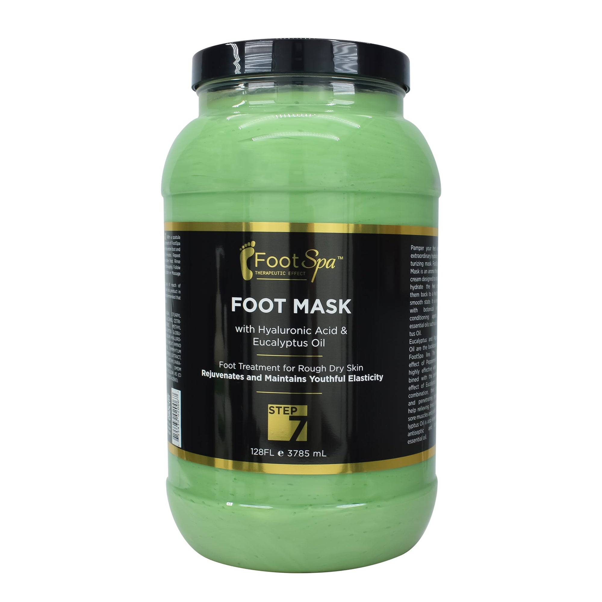 FOOT SPA Cream Mask – Hydrating Foot &amp; Body Massage with Peppermint &amp; Eucalyptus Oil – Refreshes Tired Feet