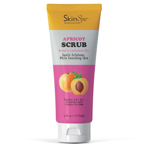 Skin Spa - Apricot Facial Scrub 6 Oz - Exfoliates & Revitalizes Skin for a Smooth, Glowing Complexion