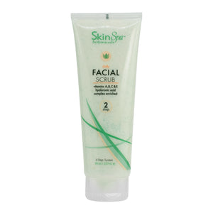 SKIN SPA Exfoliating Face Wash Scrub - Daily Skin Care Facial Exfoliator, 8 Oz