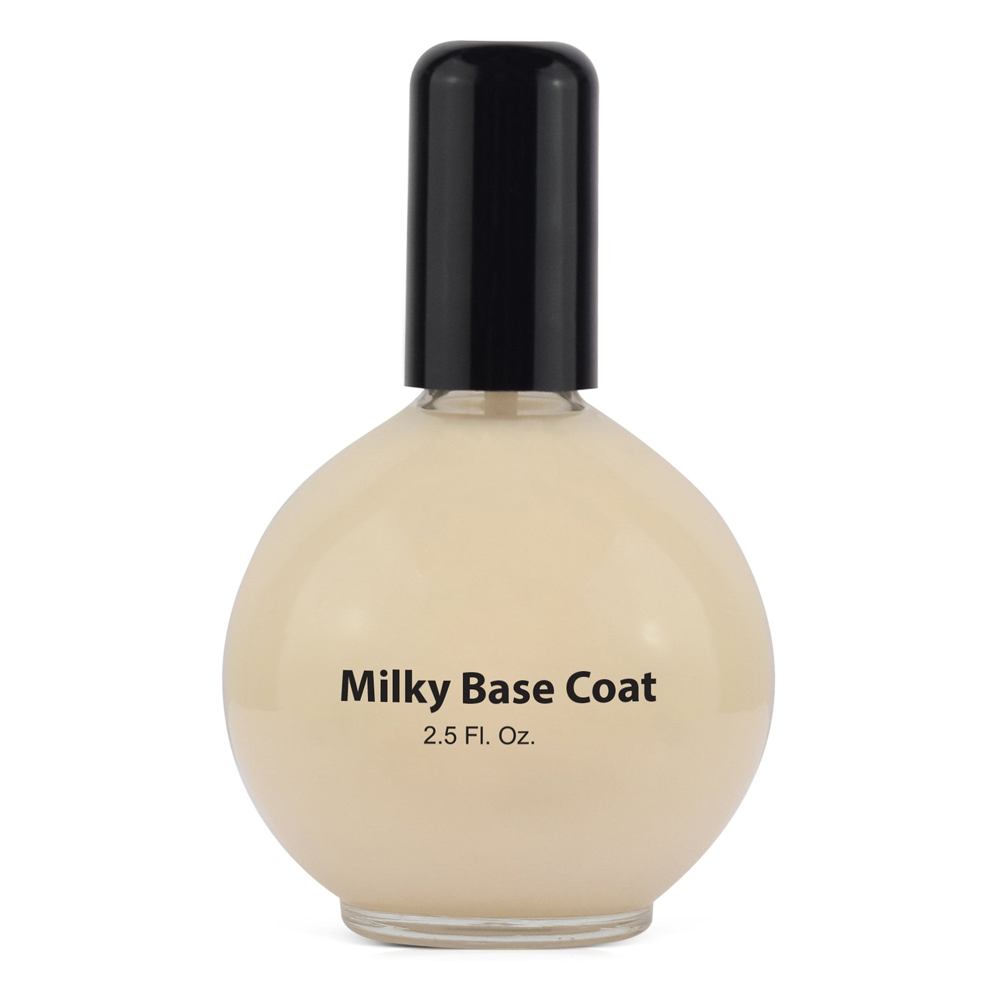 PRO NAIL Milky Base Coat - Professional Strength Nail Polish Hardener - Prevents Chipping - Fast Dry