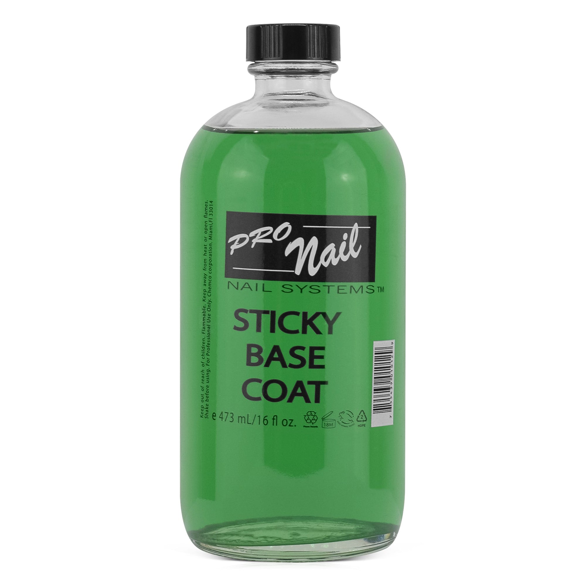 PRO NAIL Sticky Base Coat - Enhances Adhesion for Long-Lasting Nail Polish