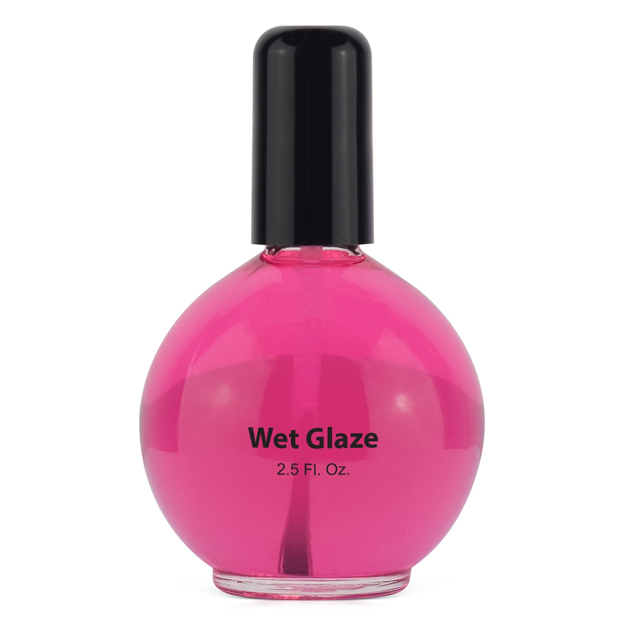 PRO NAIL Wet Glaze - Clear Quick Top Coat for Professional Shine &amp; Fast Drying