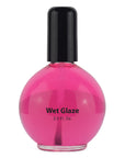 PRO NAIL Wet Glaze - Clear Quick Top Coat for Professional Shine & Fast Drying