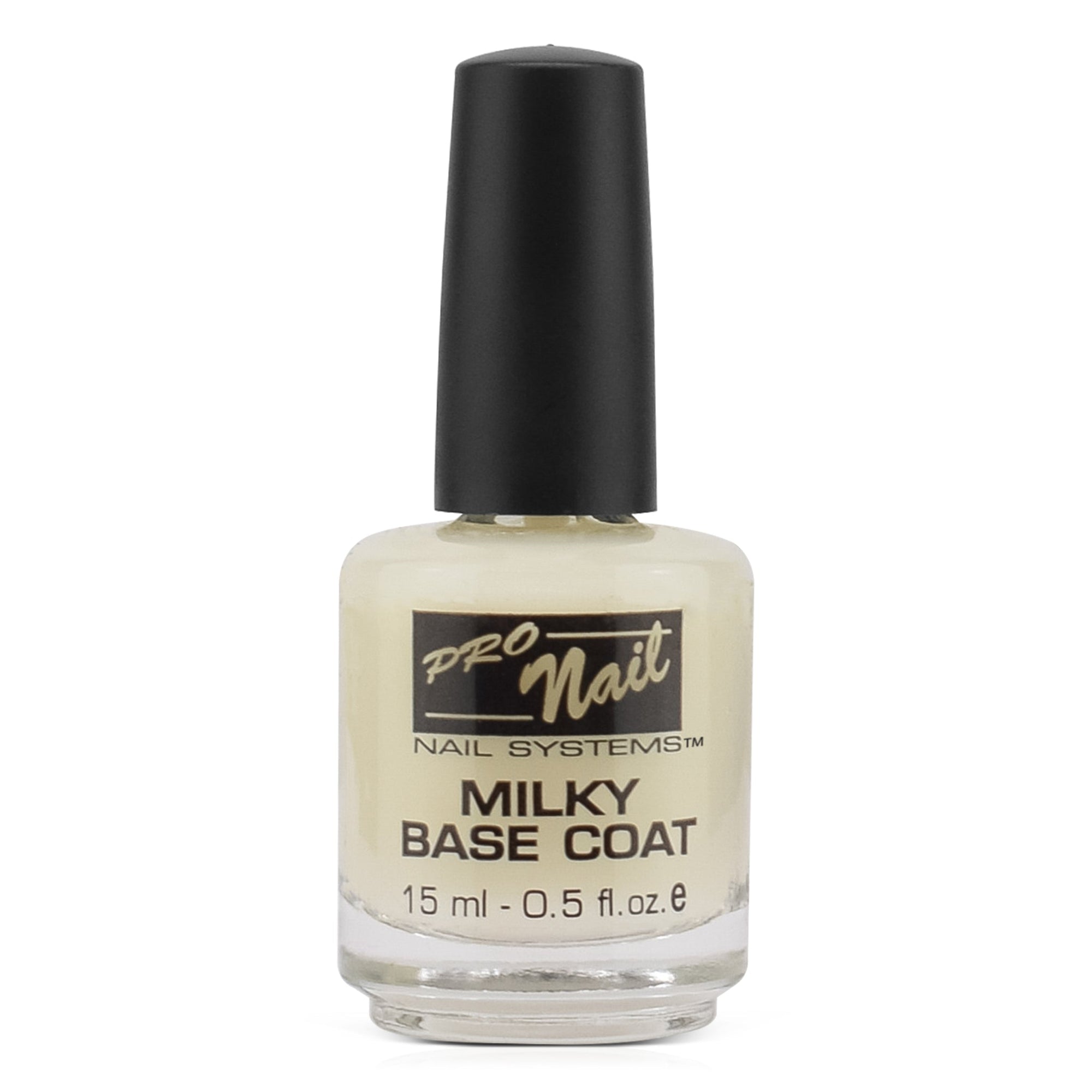 PRO NAIL Milky Base Coat - Professional Strength Nail Polish Hardener - Prevents Chipping - Fast Dry - Beauty Market Online