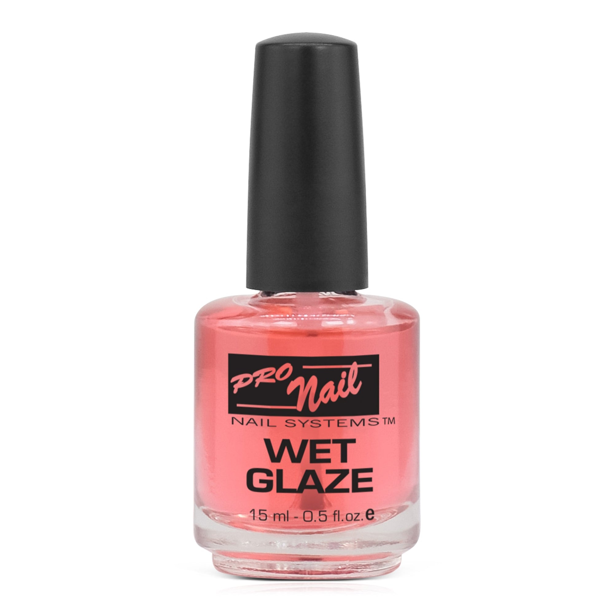 PRO NAIL Wet Glaze - Clear Quick Top Coat for Professional Shine &amp; Fast Drying - Beauty Market Online