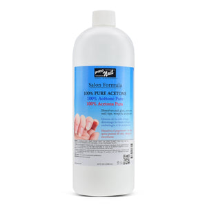 PRO NAIL - Pure Acetone Nail Care - Professional Grade Nail Polish Remover - 32 OZ