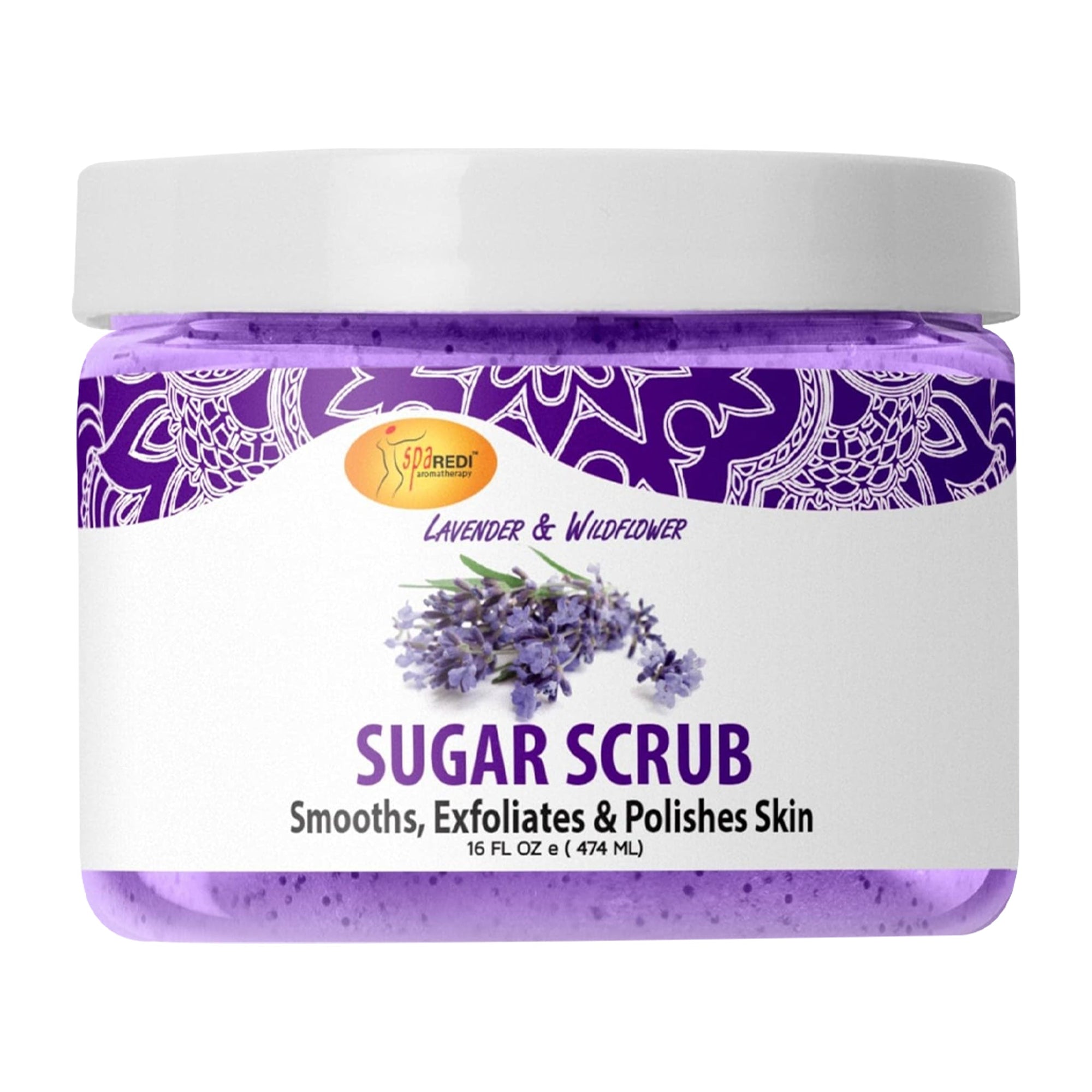 SPA REDI Sugar Body Scrub - Exfoliating &amp; Moisturizing for Smooth, Fresh Skin - 16 Oz to 5 Gal - Beauty Market Online