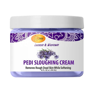 SPA REDI Foot Cream - Lavender & Wildflower - Exfoliate & Soothe - 16 oz