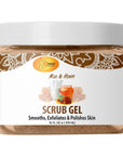 SPA REDI Exfoliating Scrub Pumice Gel - Hydrating Body Exfoliator with Hyaluronic Acid - Refresh & Revitalize