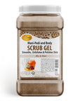 SPA REDI Exfoliating Scrub Pumice Gel - Hydrating Body Exfoliator with Hyaluronic Acid - Refresh & Revitalize