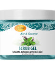 SPA REDI Exfoliating Scrub Pumice Gel - Hydrating Body Exfoliator with Hyaluronic Acid - Refresh & Revitalize