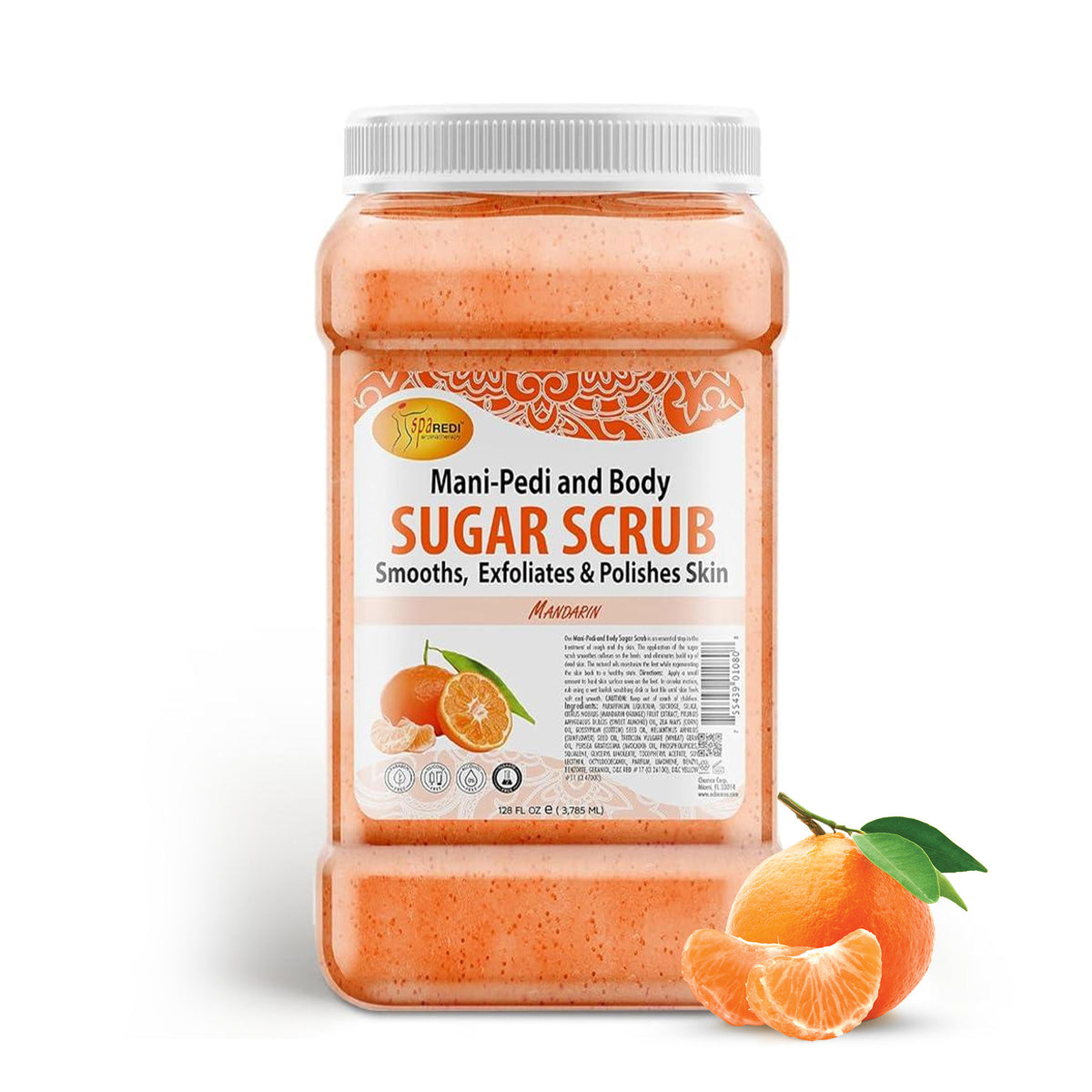 SPA REDI Exfoliating Scrub Pumice Gel - Hydrating Body Exfoliator with Hyaluronic Acid - Refresh & Revitalize