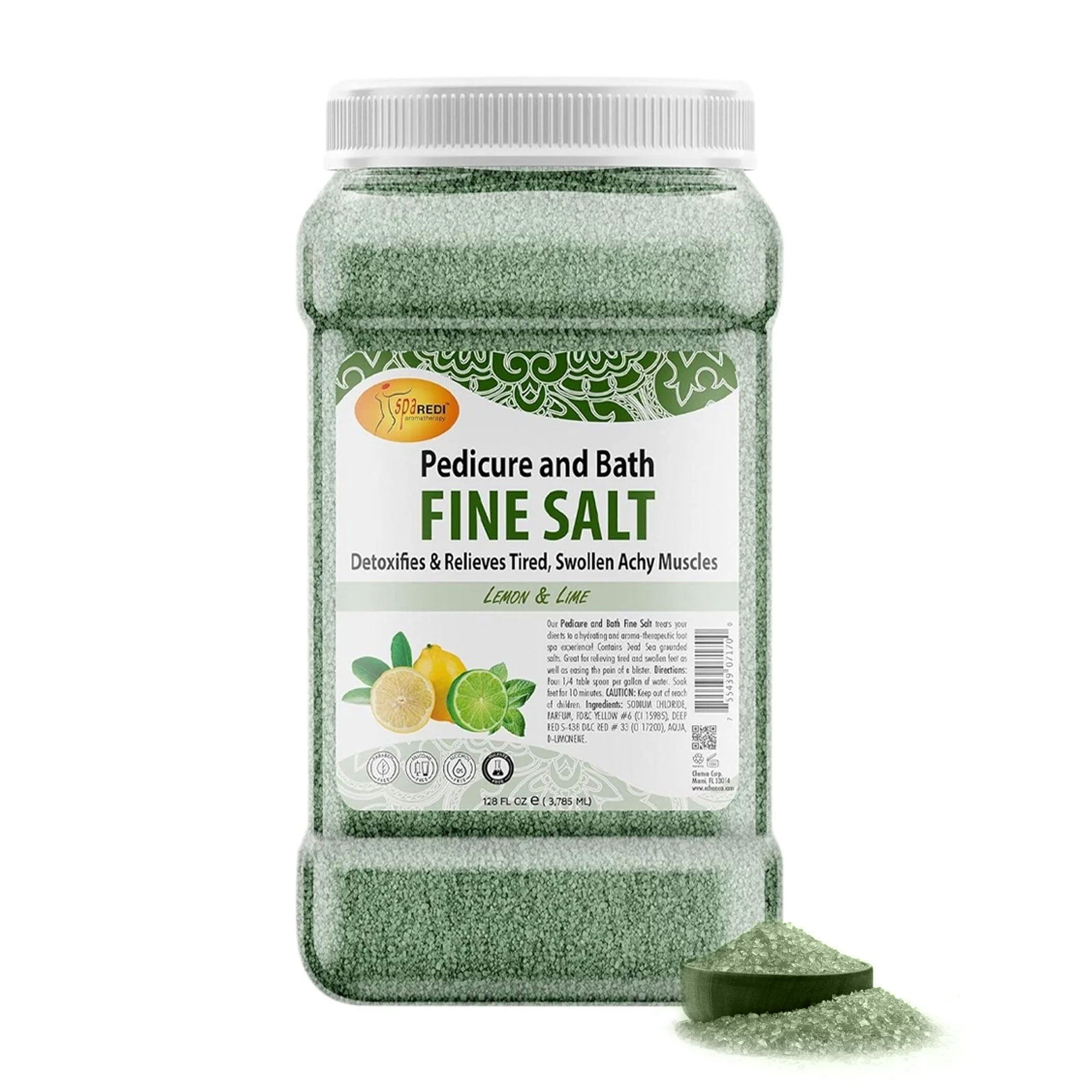 SPA REDI Detox Foot Soak - Hydrates &amp; Softens Feet with Dead Sea Salts