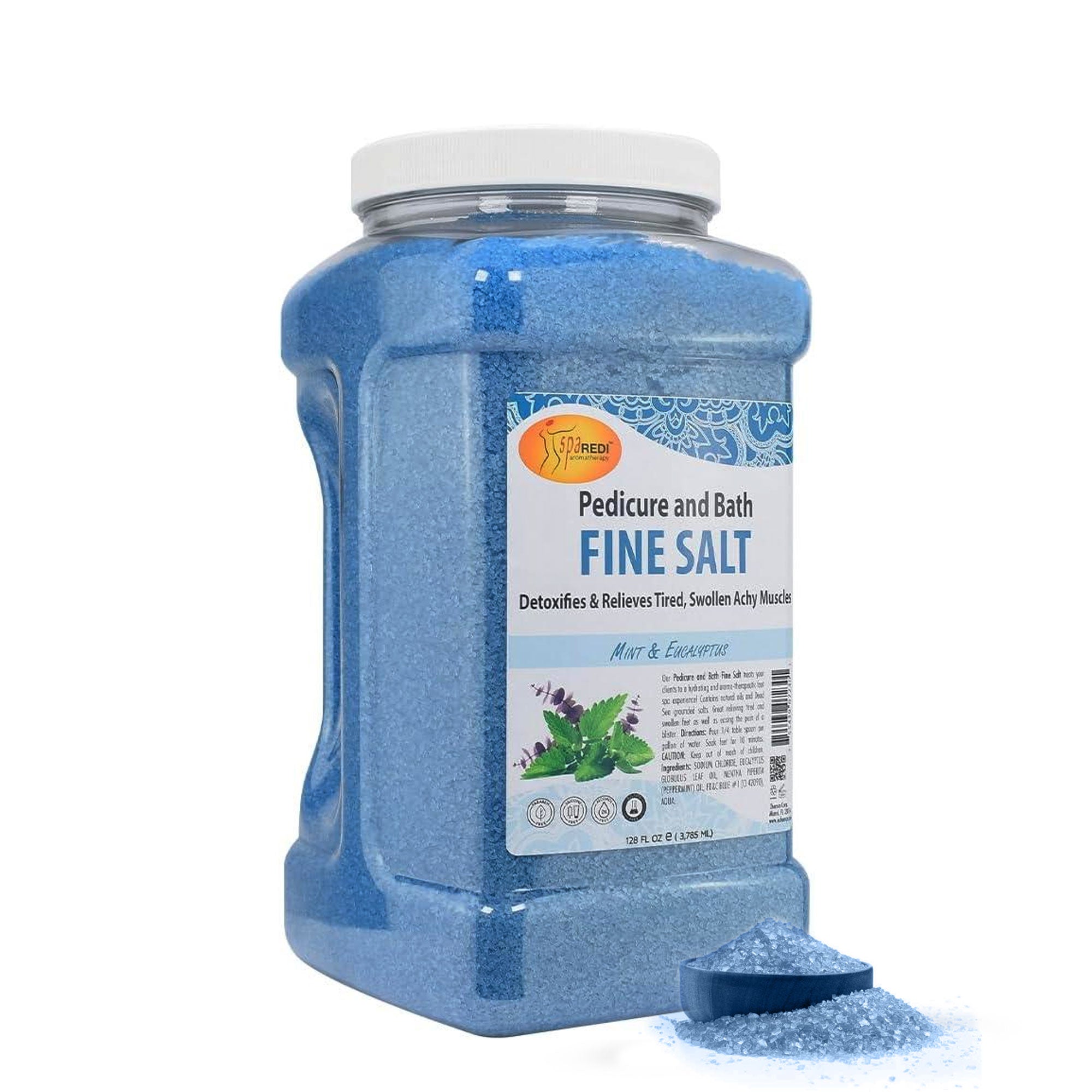 SPA REDI Detox Foot Soak - Hydrates &amp; Softens Feet with Dead Sea Salts