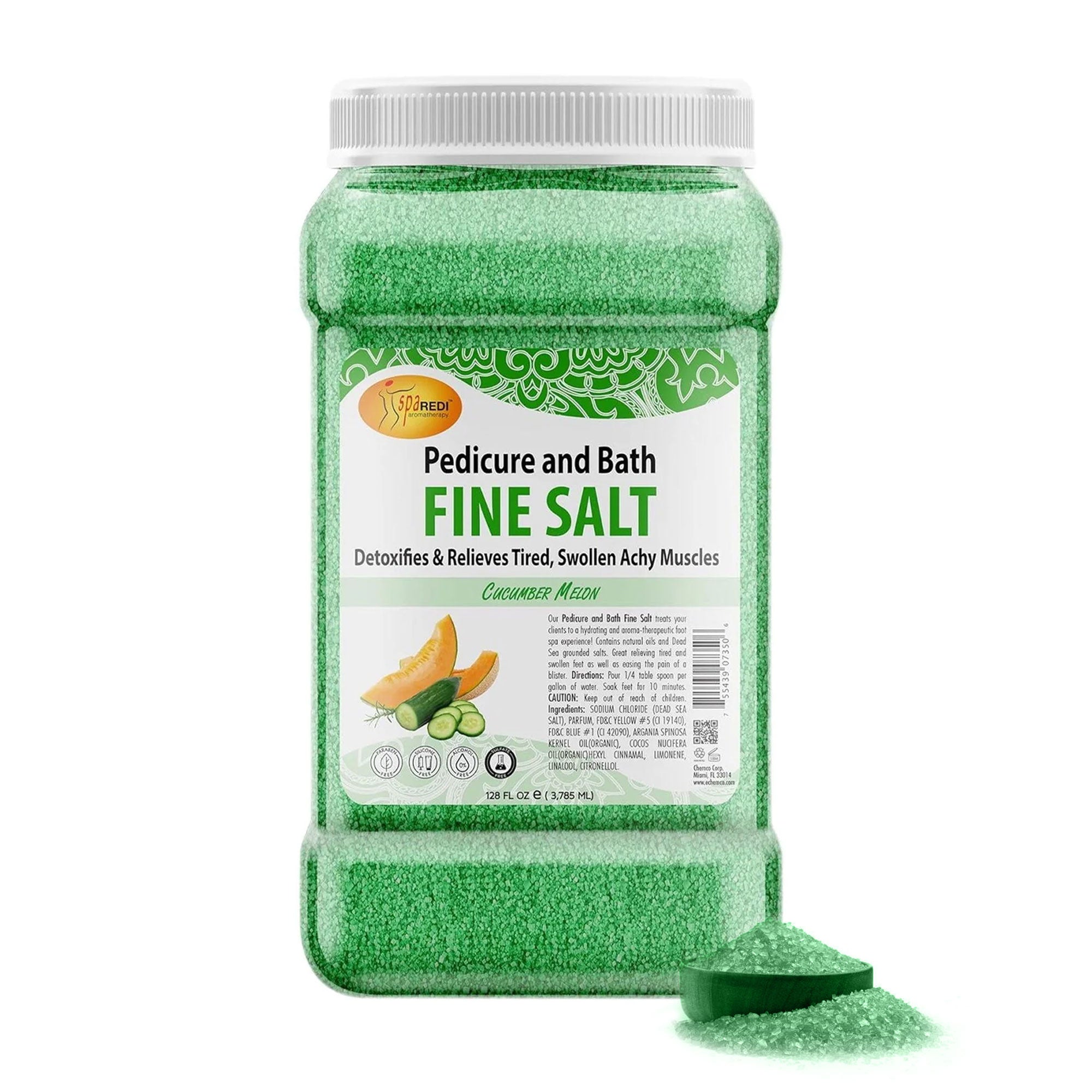 SPA REDI Detox Foot Soak - Hydrates &amp; Softens Feet with Dead Sea Salts