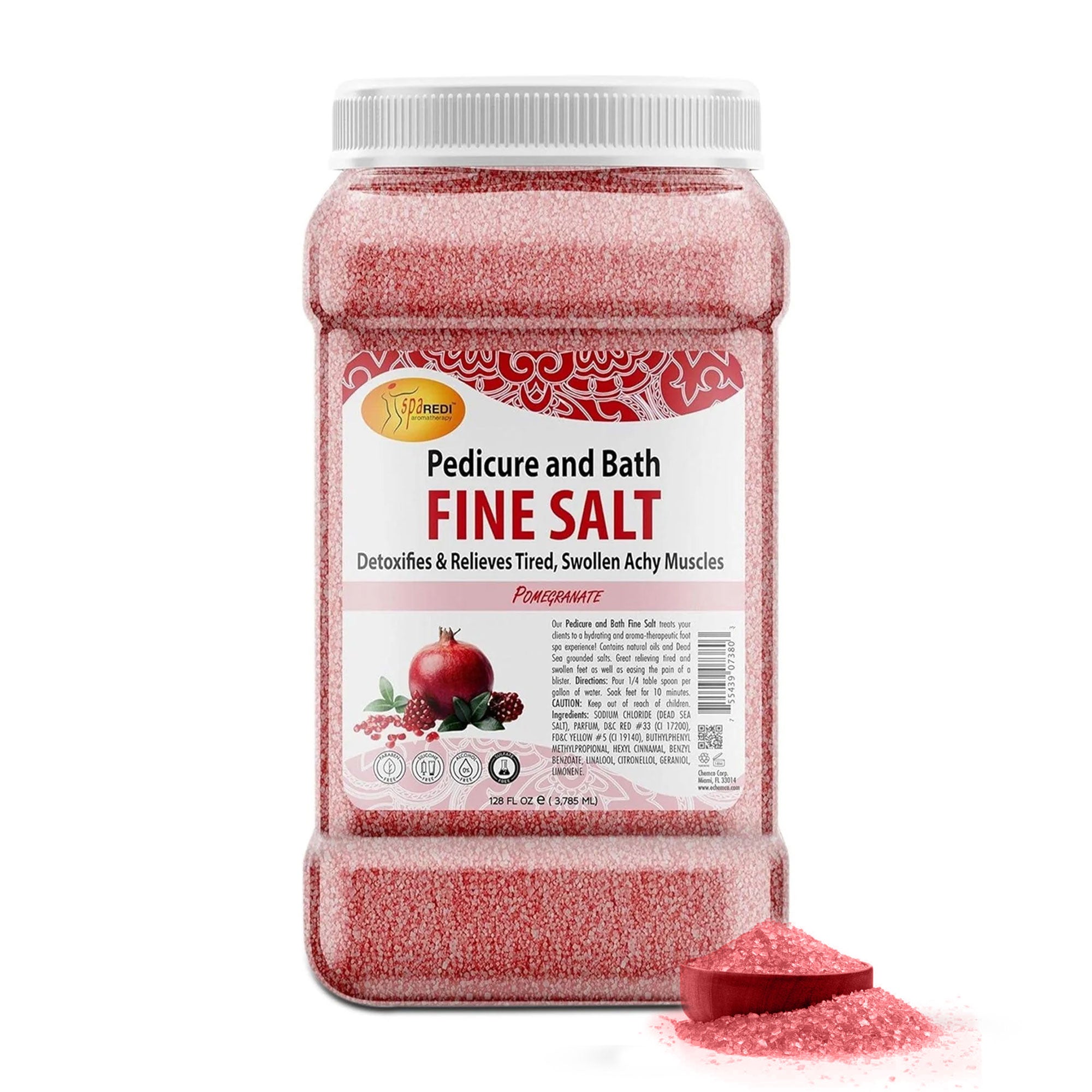 SPA REDI Detox Foot Soak - Hydrates &amp; Softens Feet with Dead Sea Salts