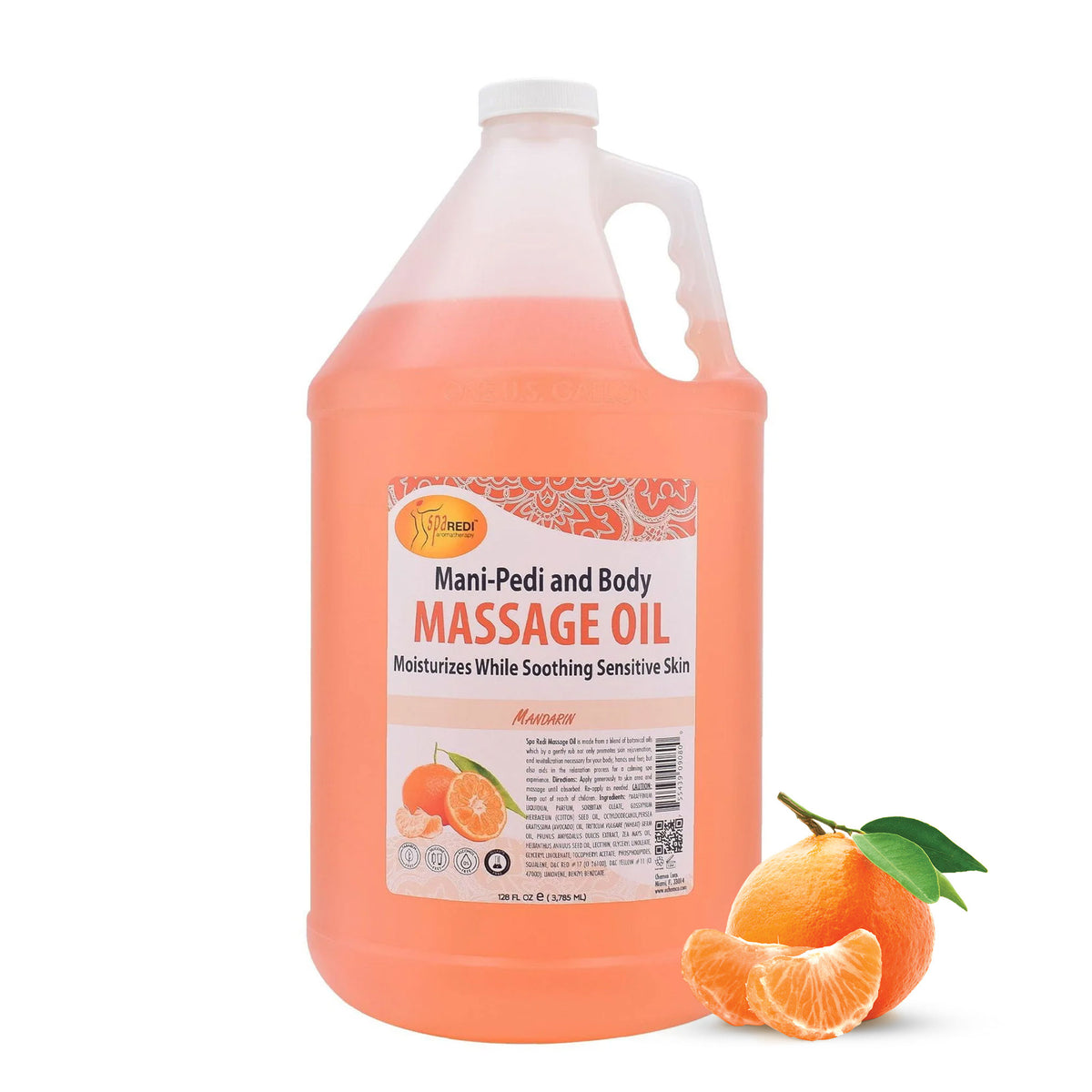 SPA REDI Massage Oil - Soothing Relief for Sore Muscles & Hydrated Skin