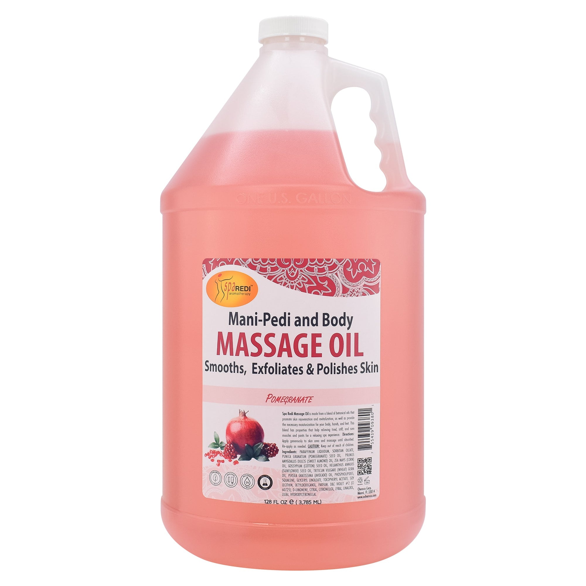 SPA REDI Massage Oil - Soothing Relief for Sore Muscles &amp; Hydrated Skin